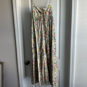 Floral maxi dress
